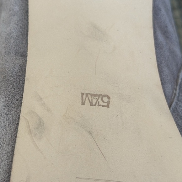 NEW! GUESS Leather high heel shoes size 5:1/2 M - Picture 6 of 7